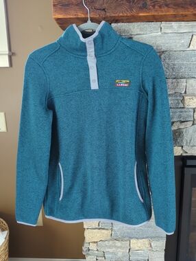 NEW! L.L. Bean Women's Sweater Fleece Pullover Size XS